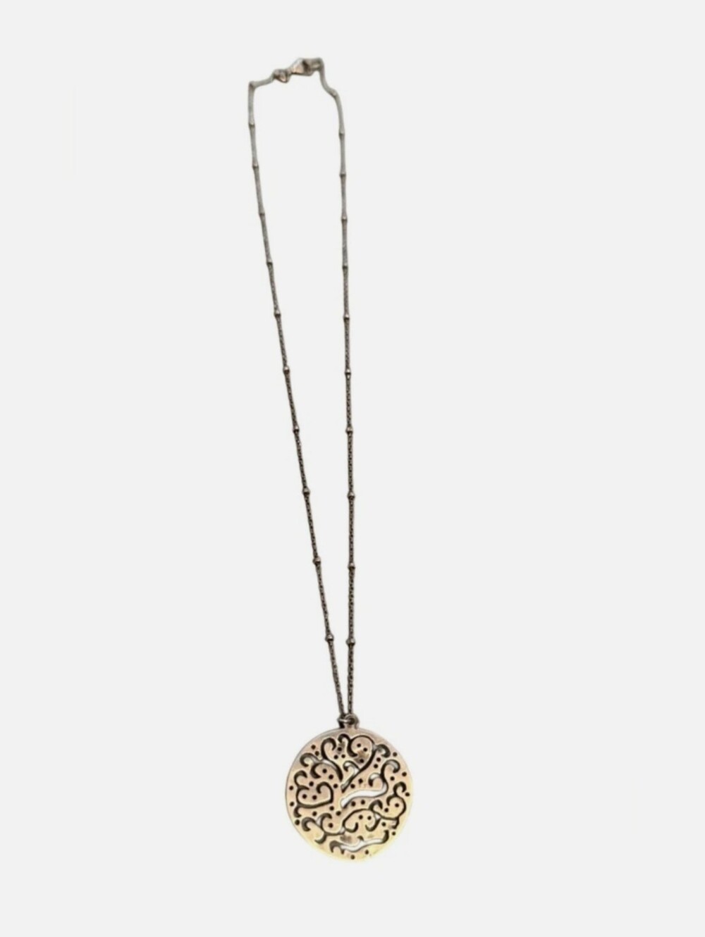 Silpada "Cut Above" sterling silver pendant necklace, 18inch